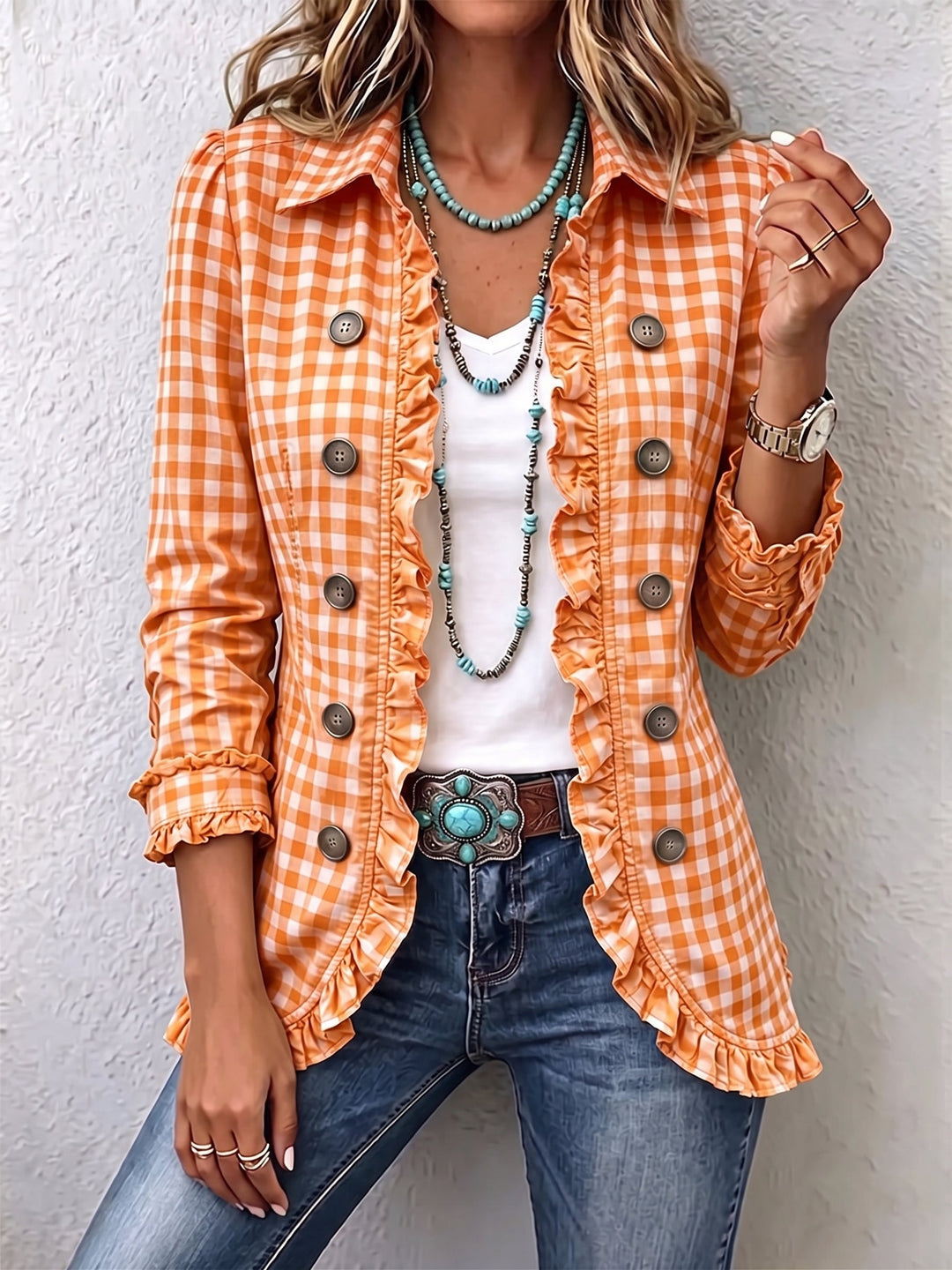 Purification | Jacket with Ruffles