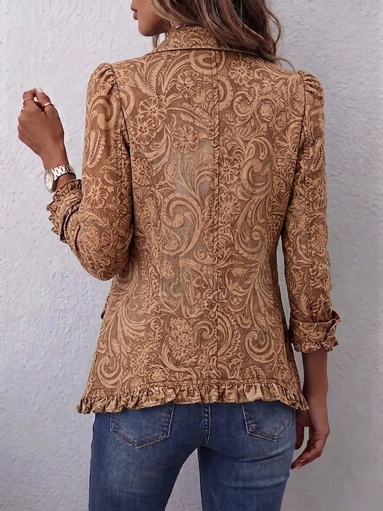 Concepción | Jacket with Ruffles