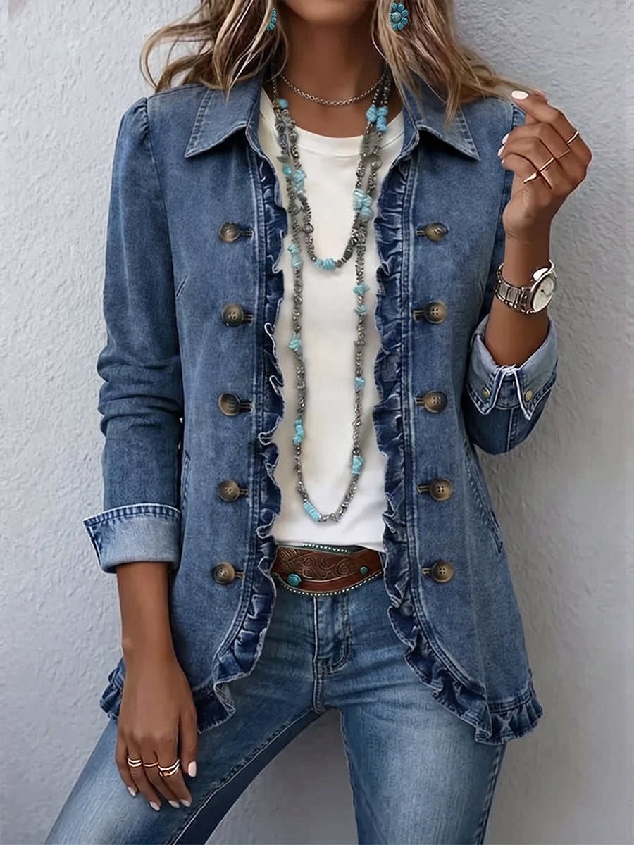 Rosario | Jacket with Ruffles