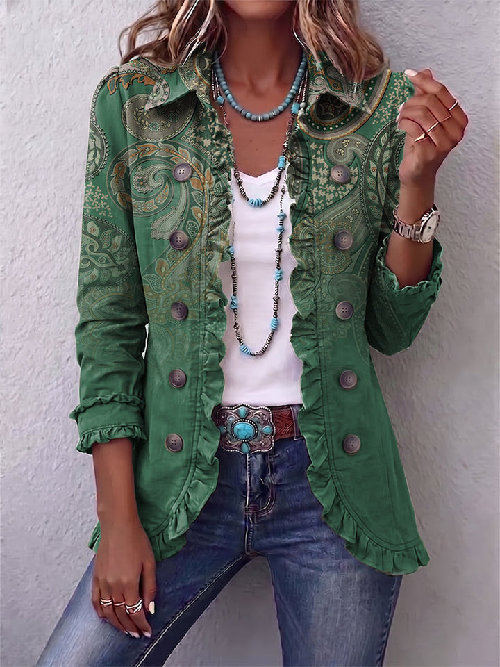 Jacinta | Jacket with Ruffles
