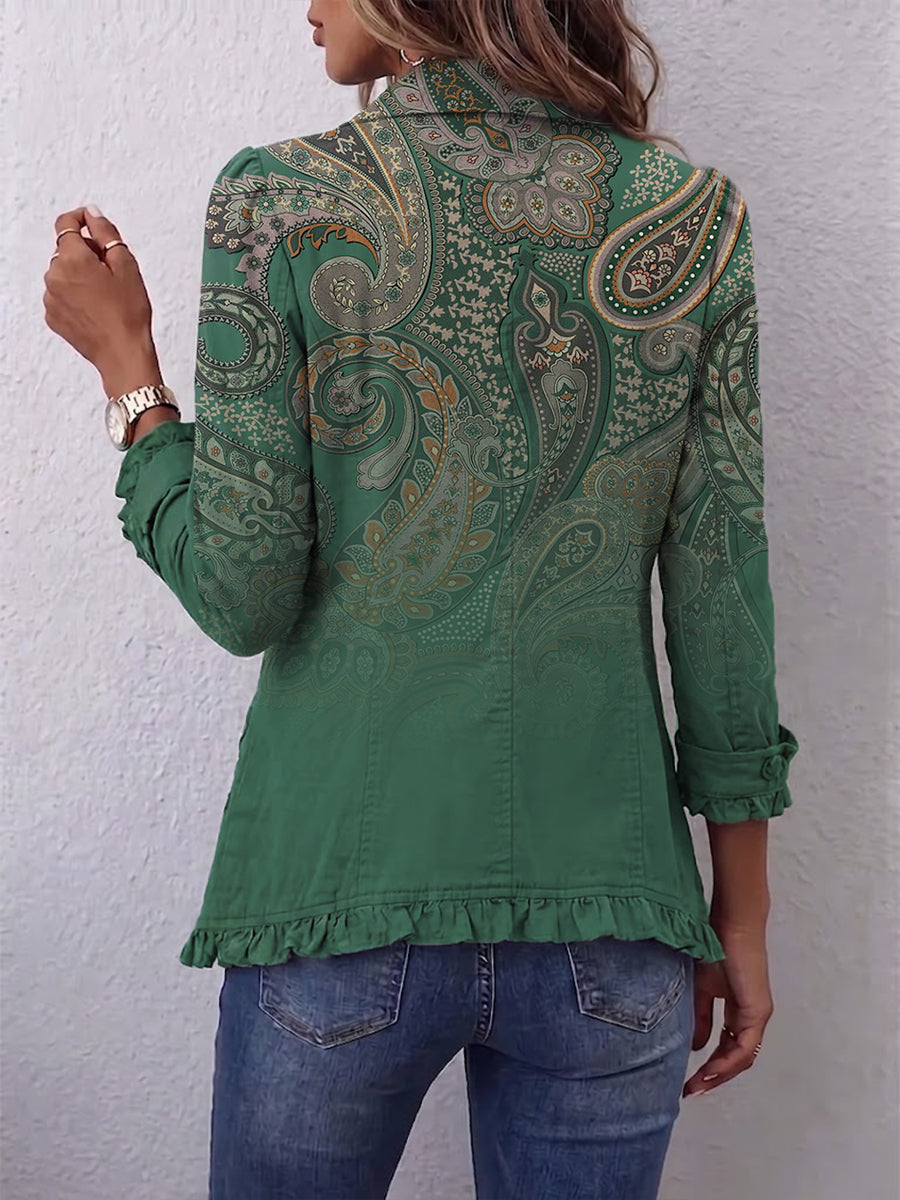 Jacinta | Jacket with Ruffles