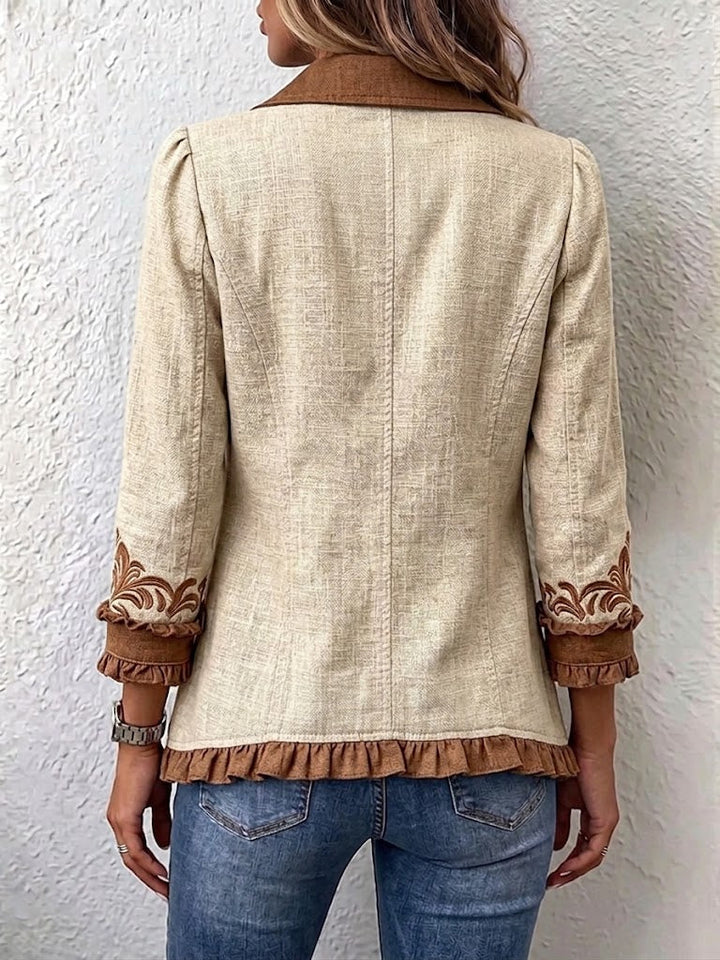 Almudena | Jacket with Ruffles