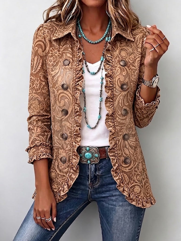 Concepción | Jacket with Ruffles