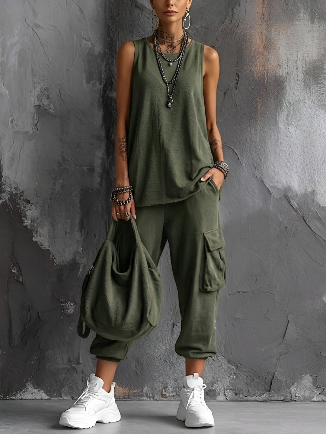 Noemi - Casual Set with Urban Comfort