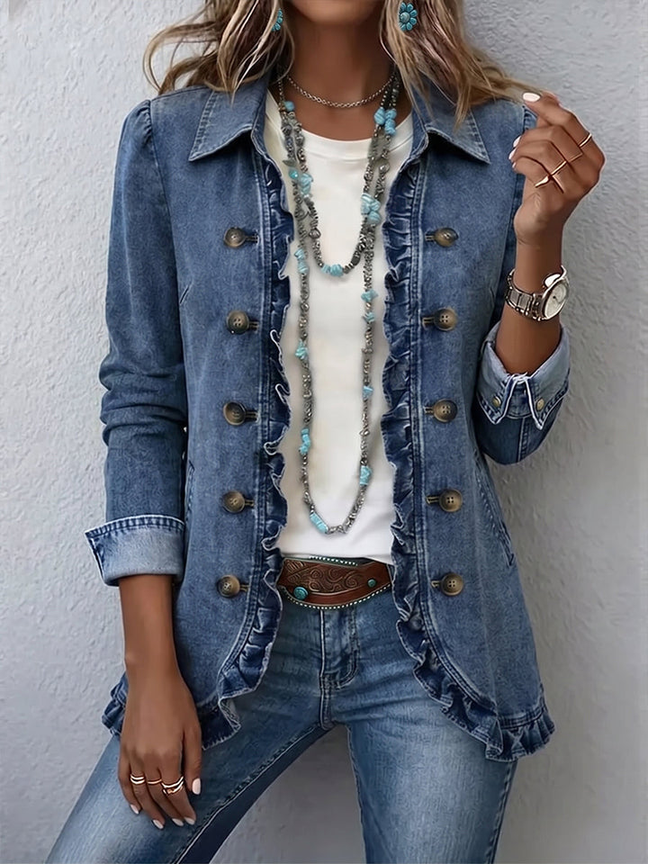 Alaina – Frill Trim Jacket