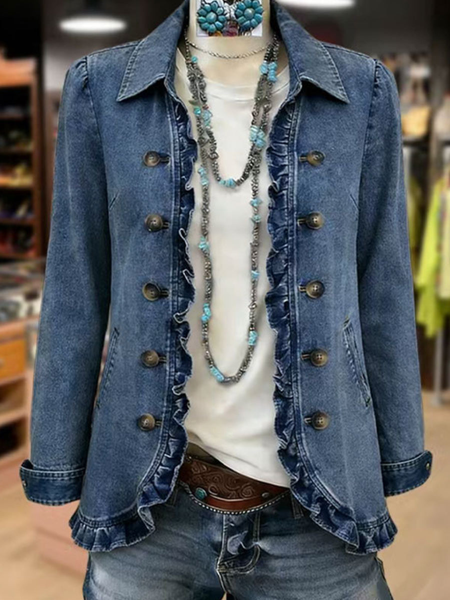 Rosario | Jacket with Ruffles