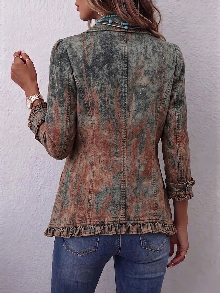 Benita | Jacket with Ruffles