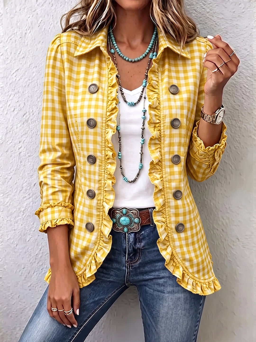 Purification | Jacket with Ruffles