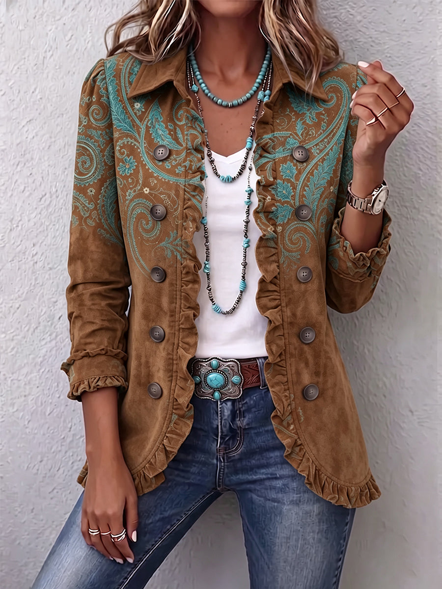 Macarena | Jacket with Ruffles