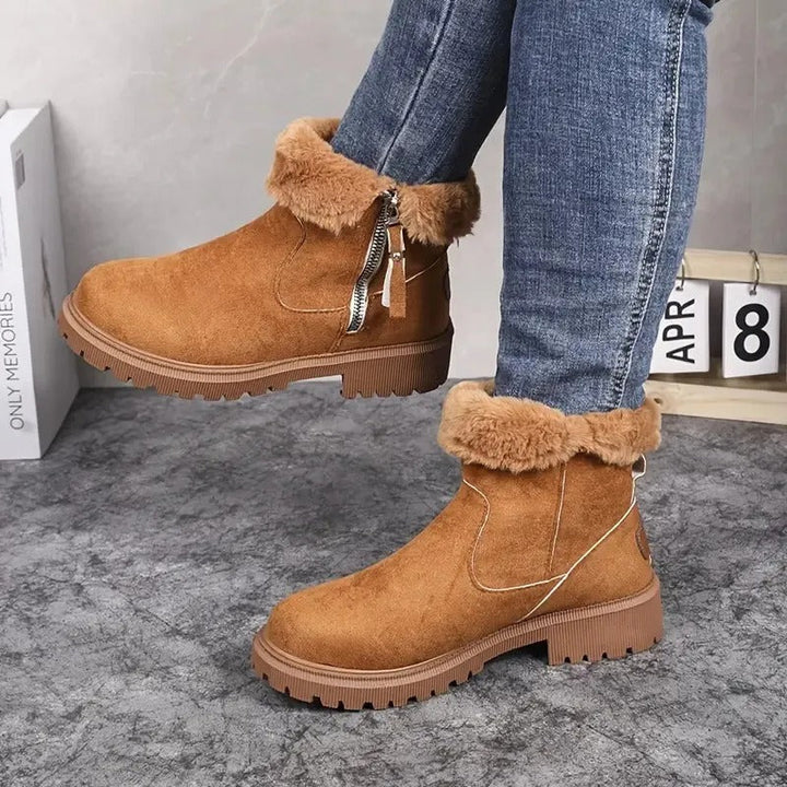 Prudence | Women's Flat Zip Ankle Boots
