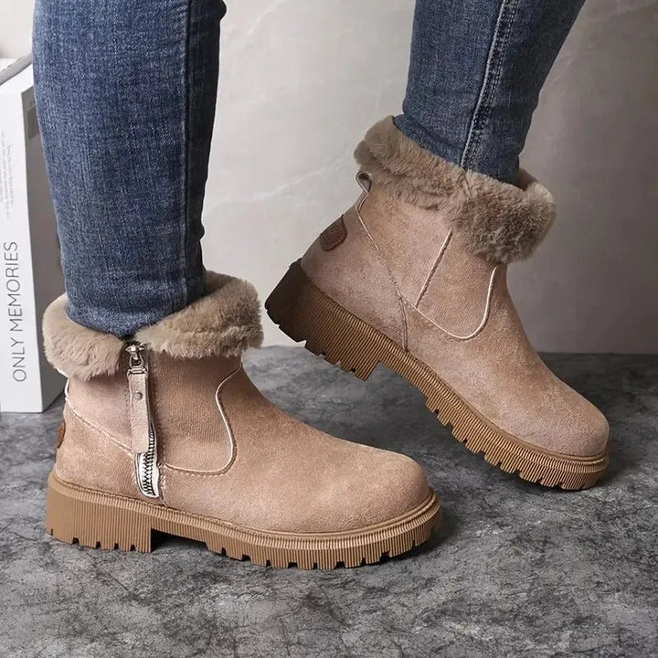 Prudence | Women's Flat Zip Ankle Boots