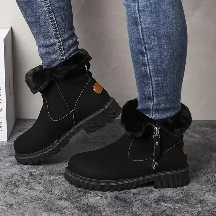 Prudence | Women's Flat Zip Ankle Boots