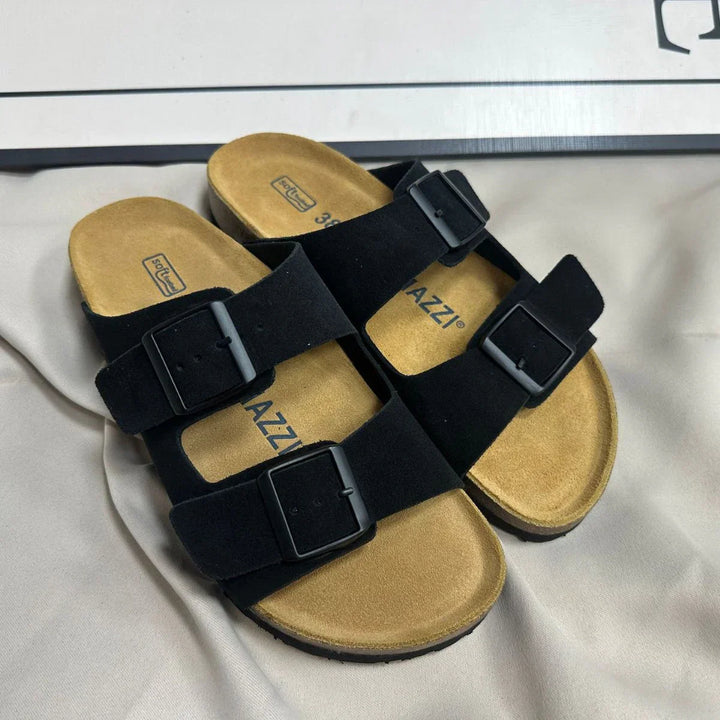 Rosanna | Women's Orthopaedic Cork Footbed Sandals with Adjustable Straps