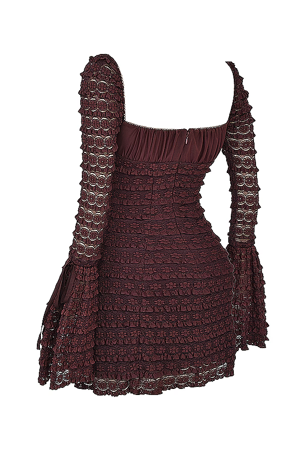 AliceLeon™ | Espresso Dress