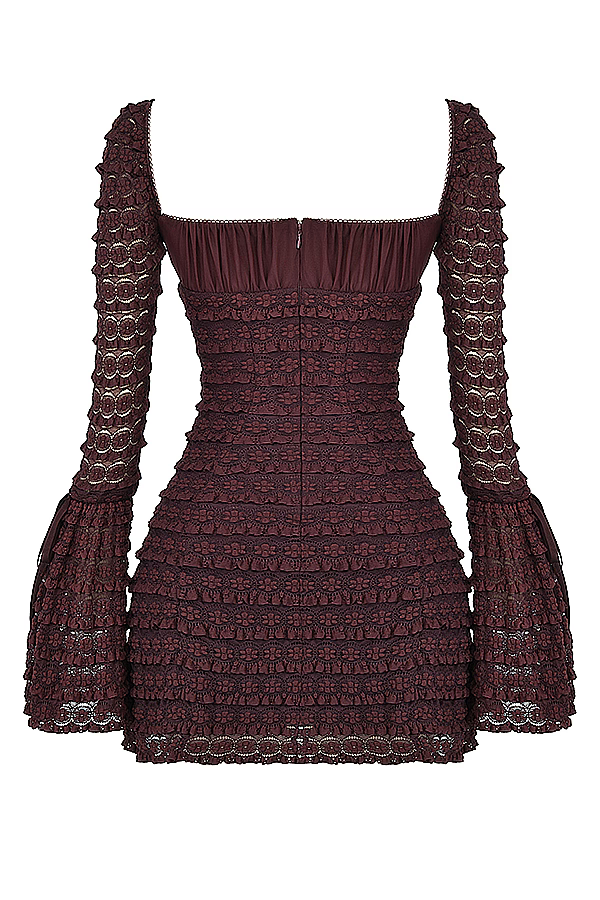 AliceLeon™ | Espresso Dress