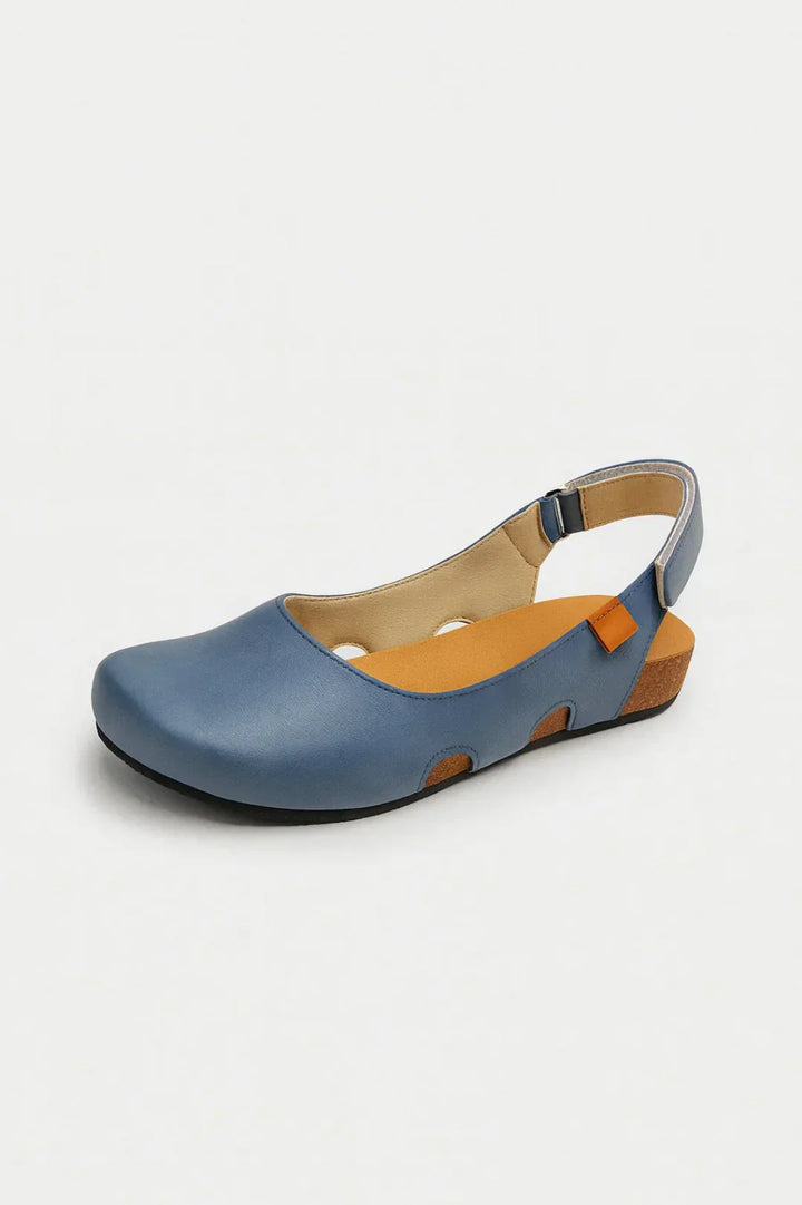 Skye | Women's Slingback Flats with Adjustable Strap