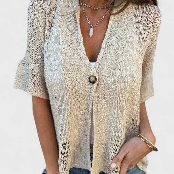 Jamie | Elegant Knitted Shirt.