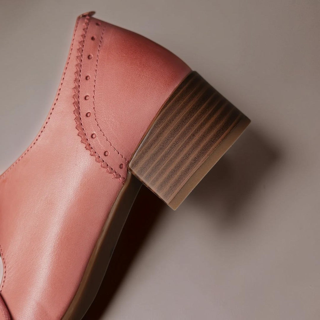 Geneviève | Leather Derby Shoes
