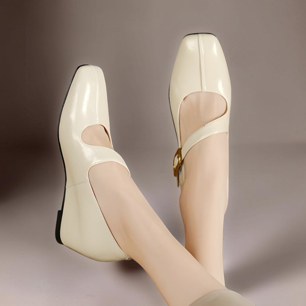 Hélène | Square-Toe Ballet Flat