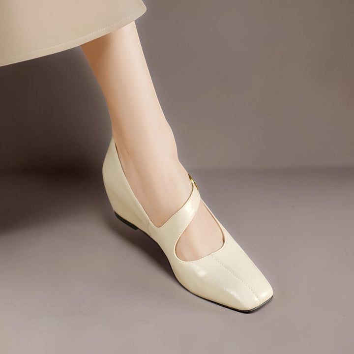 Hélène | Square-Toe Ballet Flat
