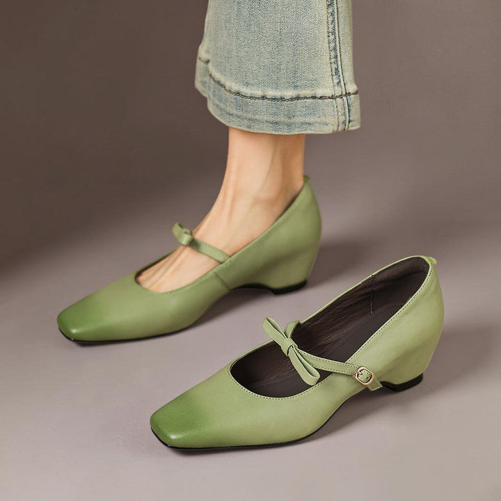 Berthe | Mary Jane Block Heel