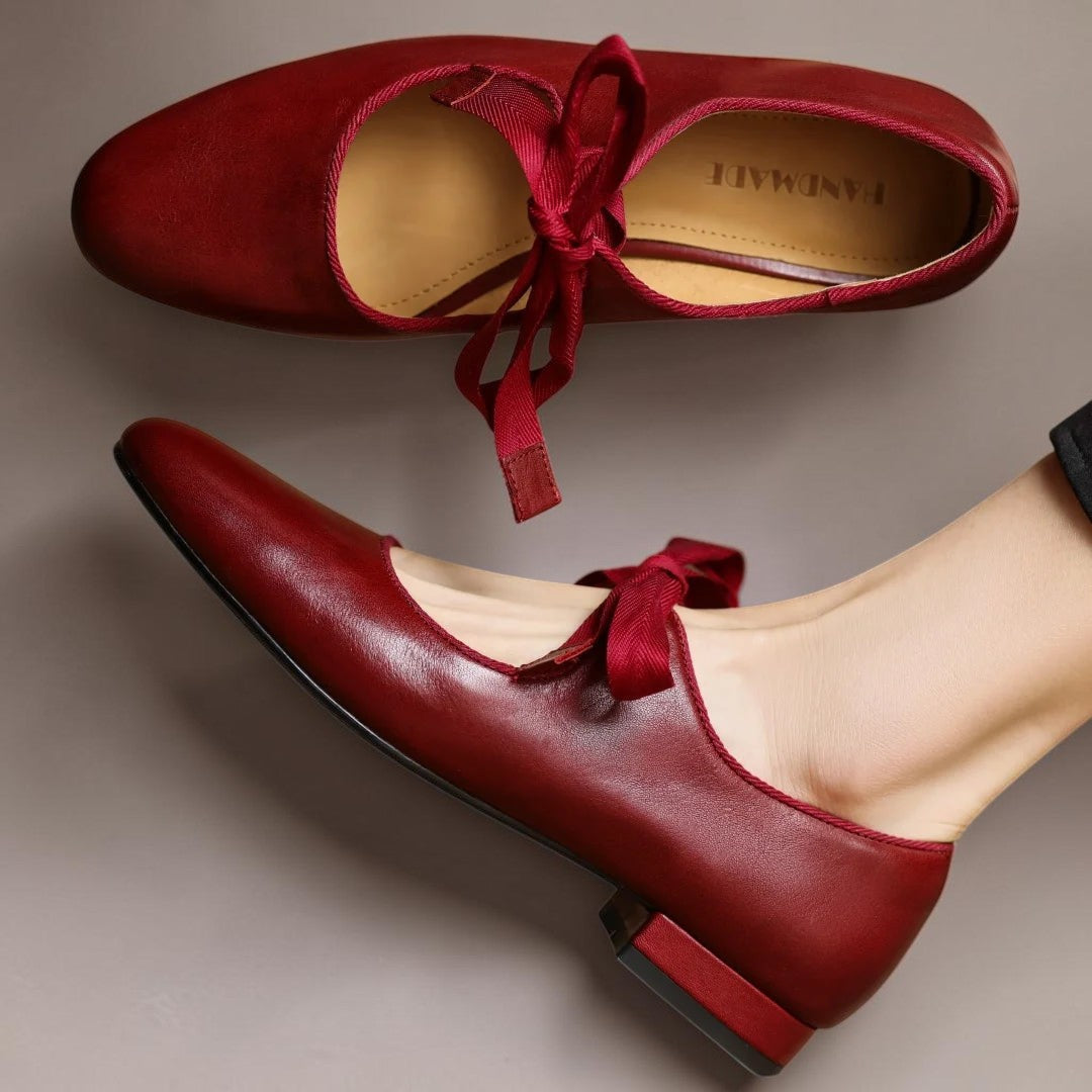 Sophie | Leather Ballet Flats
