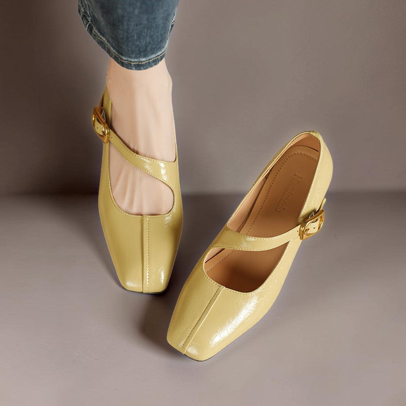 Hélène | Square-Toe Ballet Flat