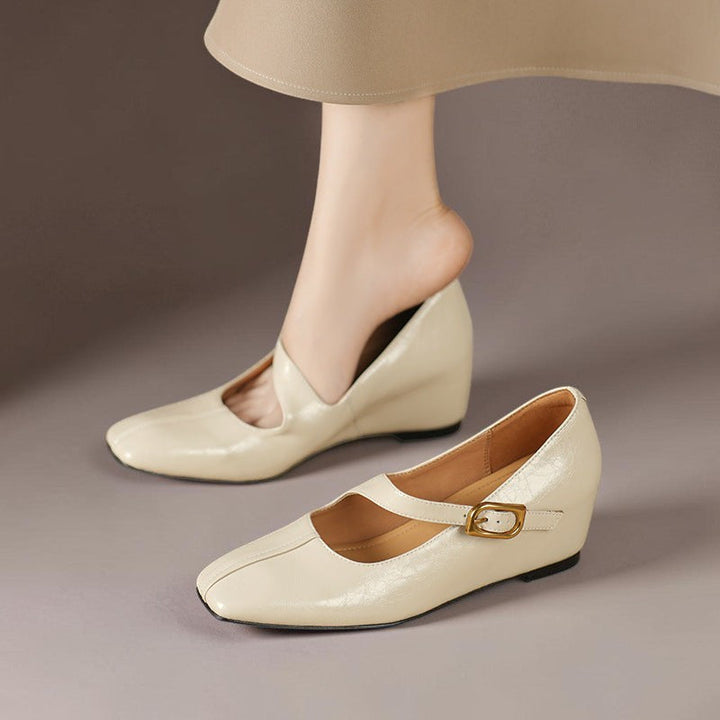 Hélène | Square-Toe Ballet Flat