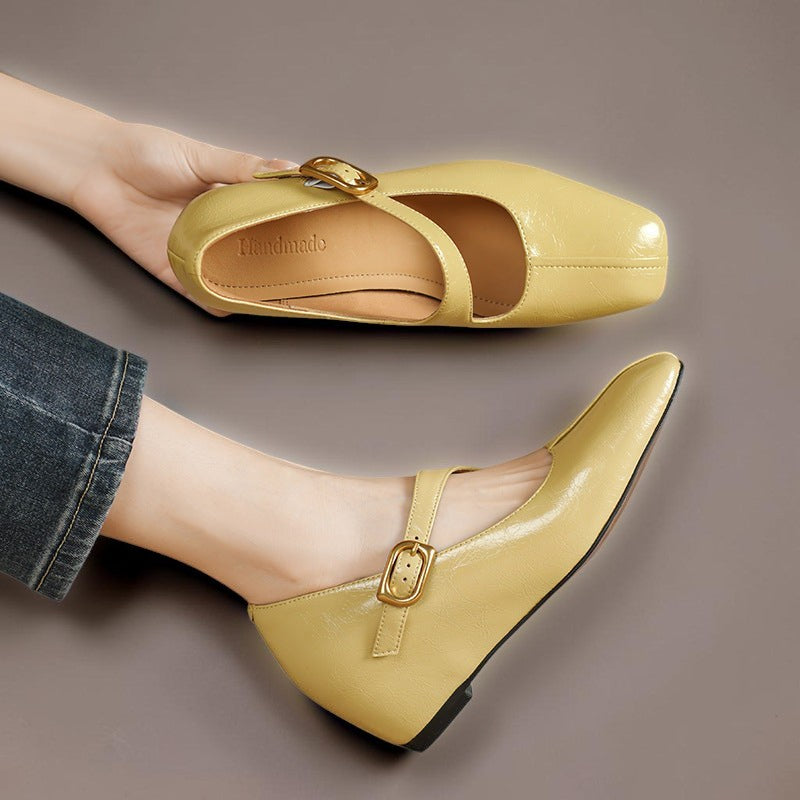Hélène | Square-Toe Ballet Flat