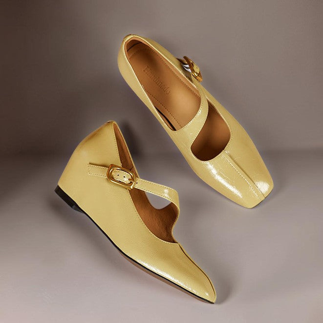 Hélène | Square-Toe Ballet Flat