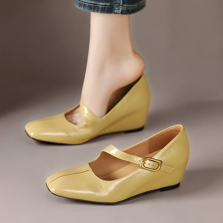Hélène | Square-Toe Ballet Flat