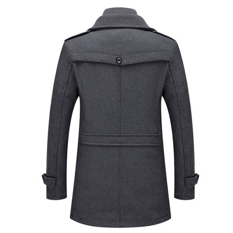Warm Winter Jacket for Men with Removable Inner Vest
