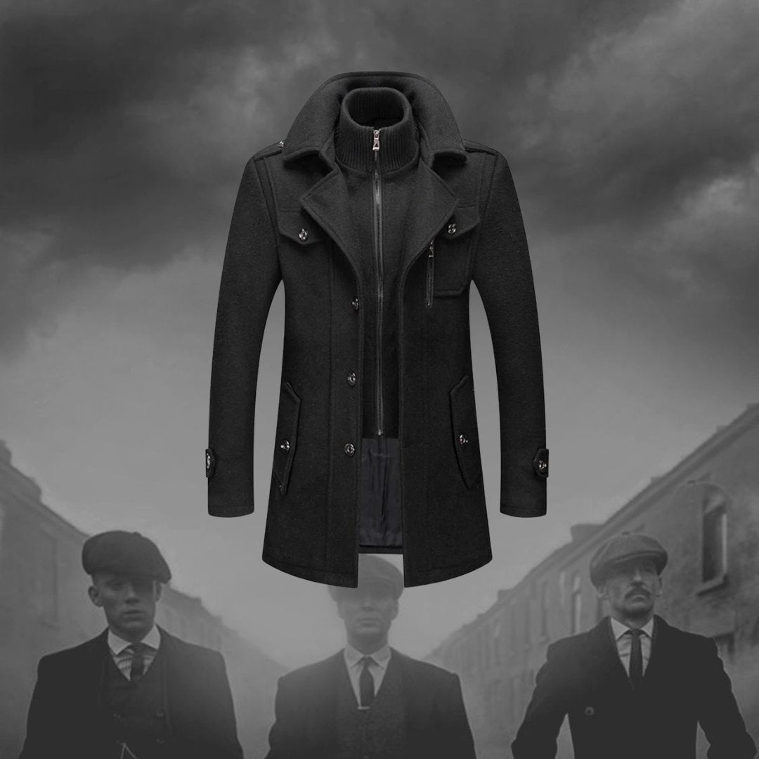Warm Winter Jacket for Men with Removable Inner Vest