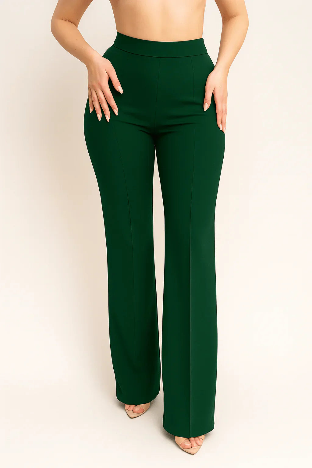 Wendy | Women's Wide Leg Trouser with High Waist