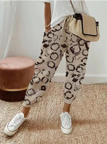 Yvonne | Women's Drawstring Trouser with Side Pockets